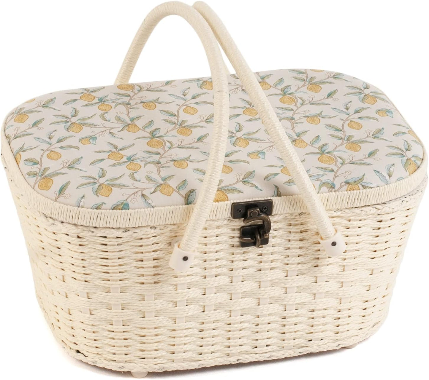 Hobby Gift Sewing Box (L) Wicker Basket Morris Lemons