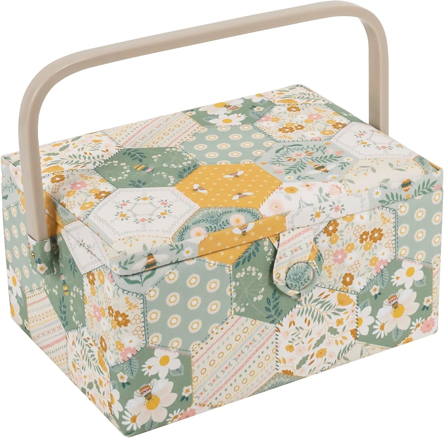 Hobby Gift Sewing Box (M) Patchwork Bee