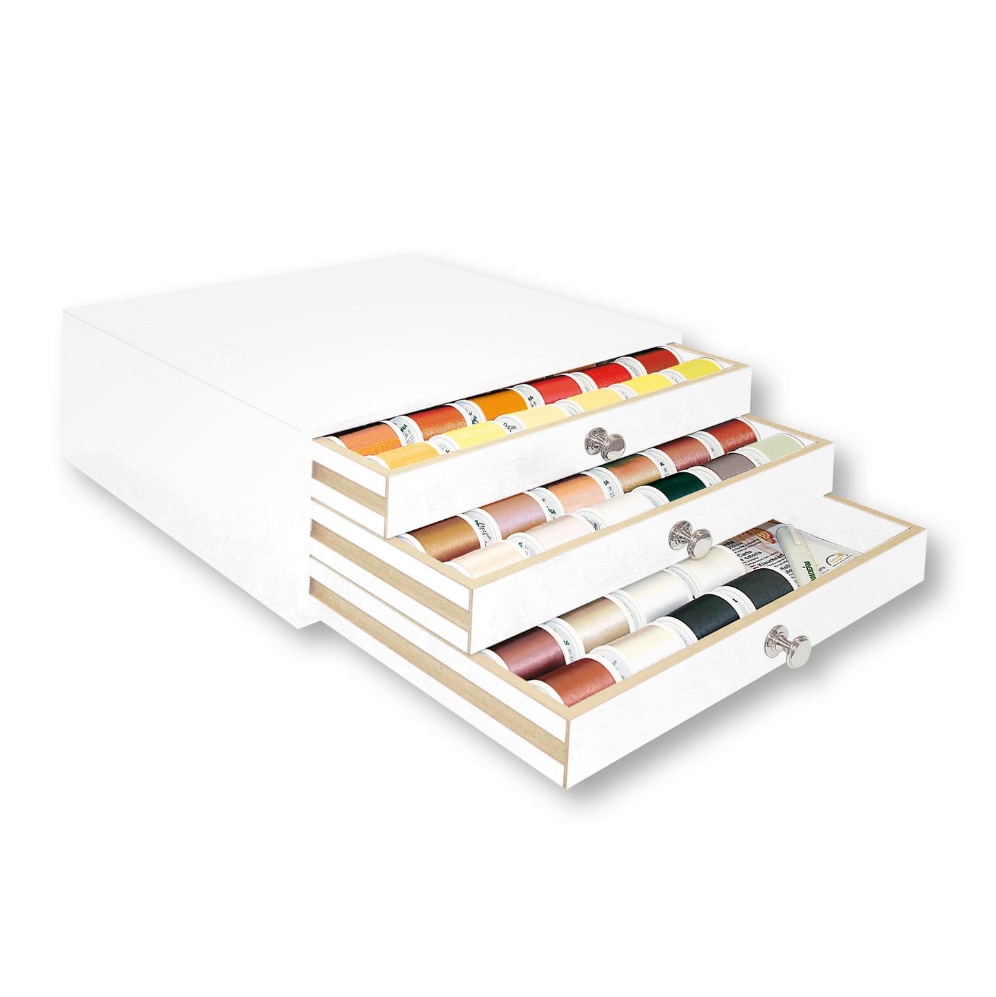 Madeira Treasure Chest Cotona No.50 120 x 1,000m: White