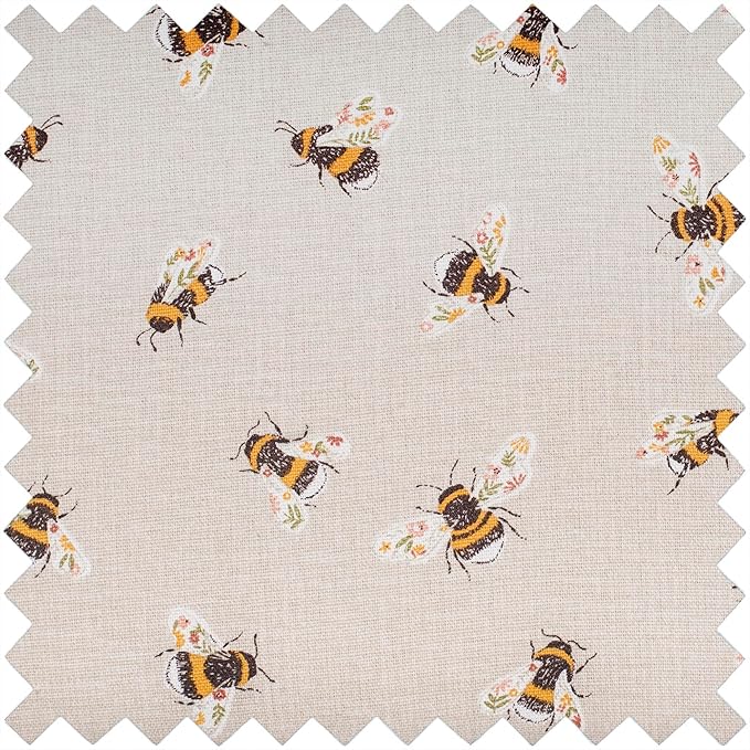 Hobby Gift Project or Craft Bag with Embroidery Hoop Storage Soft: Bee