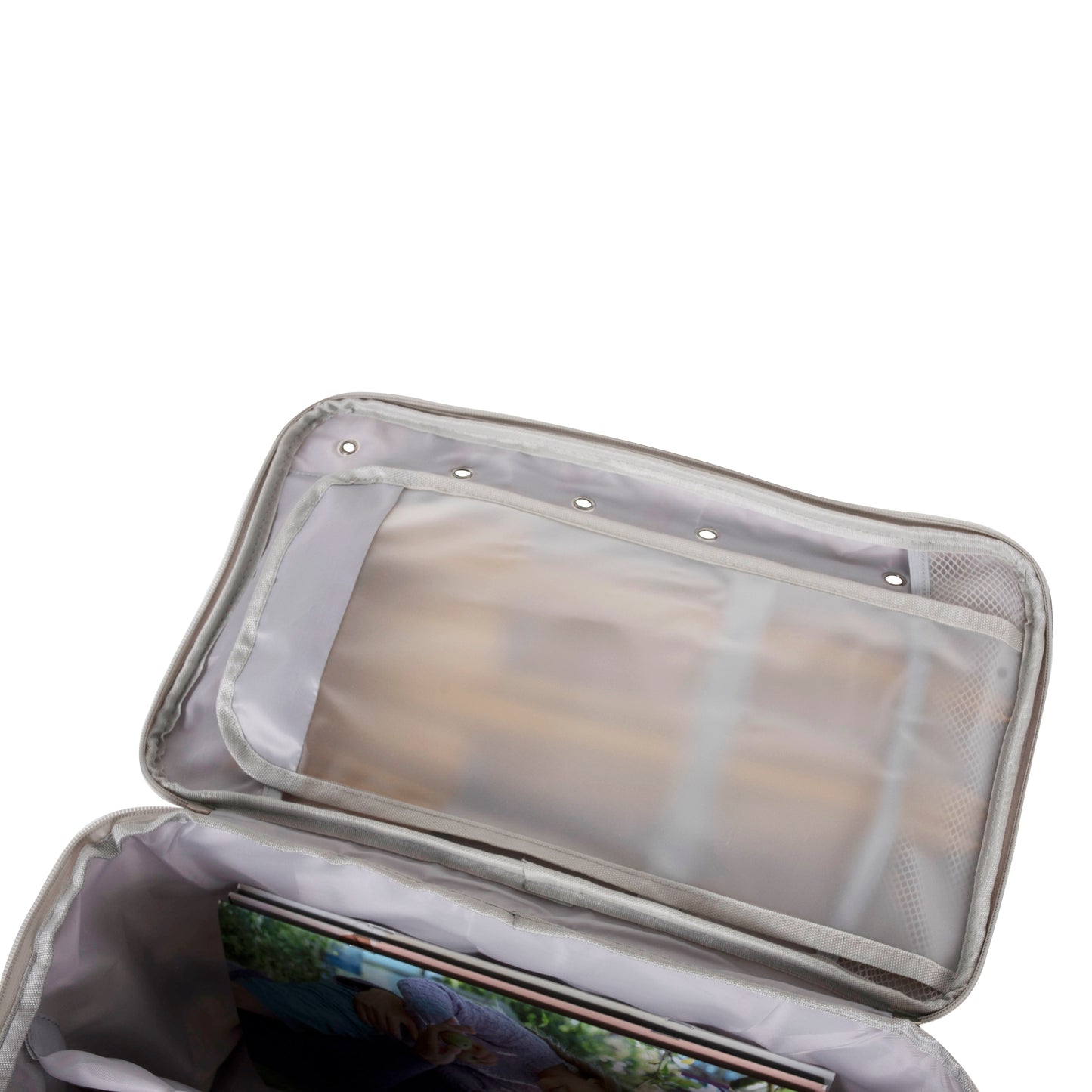 Hobby Gift Knitting Bag with Yarn Storage: Bee