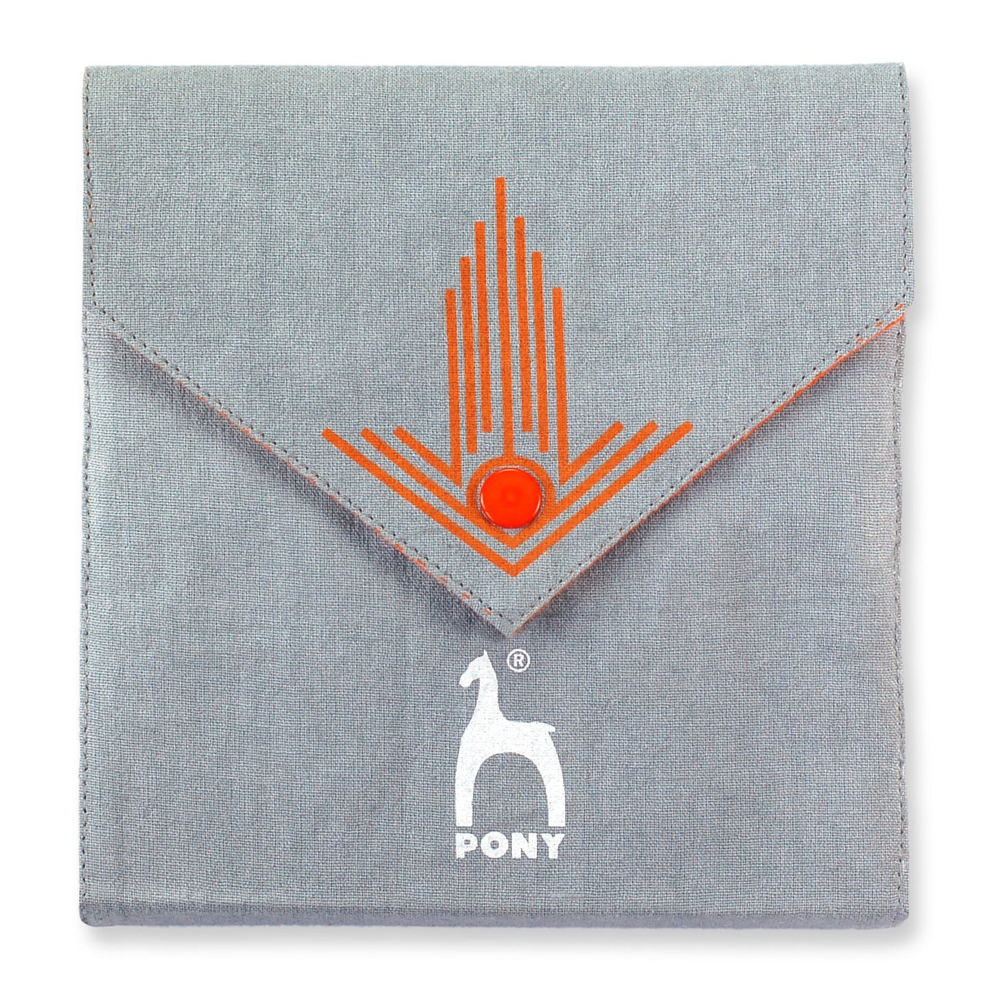 Pony Complete Knitting & Crochet Set Grey & Orange