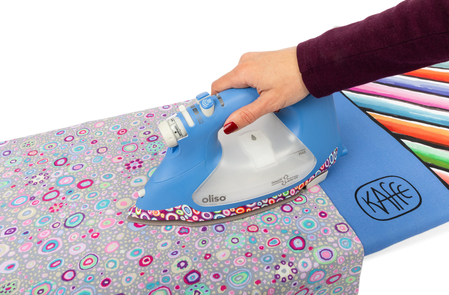 Oliso Smart Iron: TG1600 Pro Plus: Kaffe Fassett