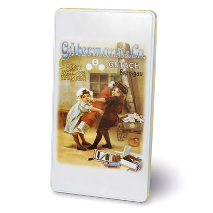 Gutermann Thread Storage Tin Nostalgia Large 180 x 100m Sew-All: Black & White