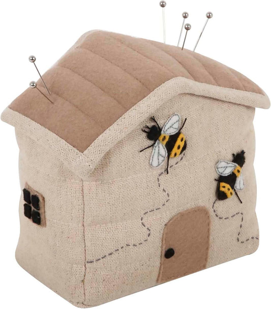 Hobby Gift Pincushion House Applique: Bee