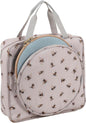 Hobby Gift Project or Craft Bag with Embroidery Hoop Storage Soft: Bee