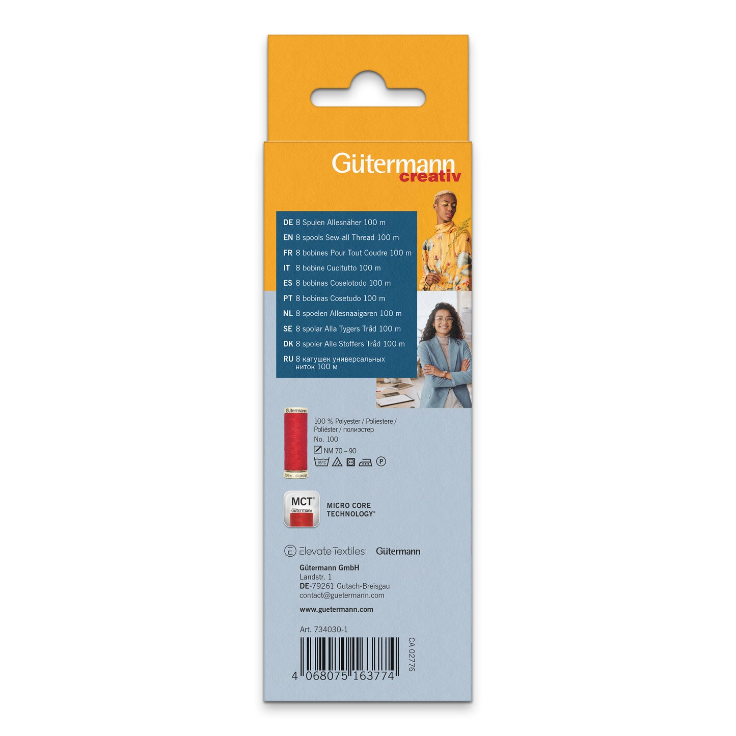 Gutermann Thread Set Sew-All 8 x 100m: Fashion