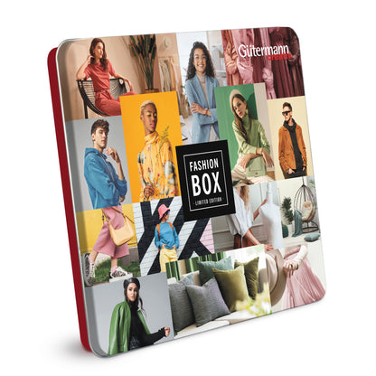 Gutermann Thread Storage Tin Sew-All with Accessories 20 x 100m Fashion