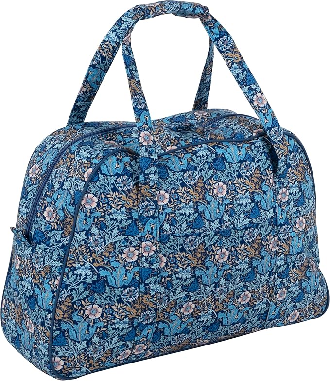 Hobby Gift Sewing Machine Bag Woodblock Floral