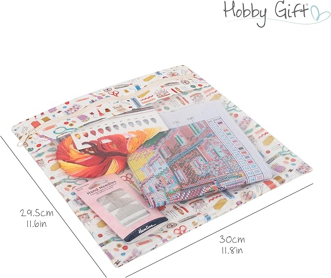 Hobby Gift Project Pouch: (L): Haby Notions