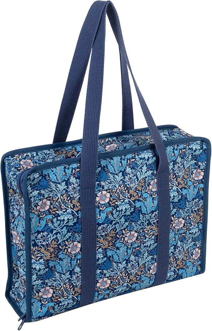 Hobby Gift Project/Craft Bag All-In-One Soft Woodblock Floral