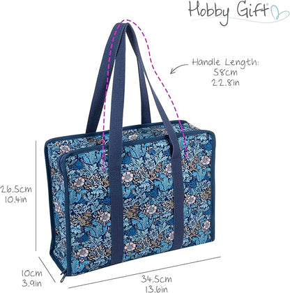 Hobby Gift Project/Craft Bag All-In-One Soft Woodblock Floral