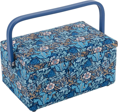 Hobby Gift Sewing Box (M) Woodblock Floral