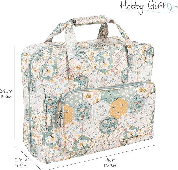Hobby Gift Sewing Machine Bag Patchwork Bee