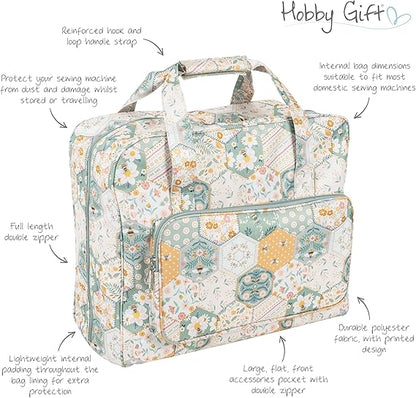 Hobby Gift Sewing Machine Bag Patchwork Bee