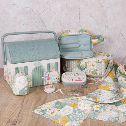 Hobby Gift Sewing Box (M) Patchwork Bee