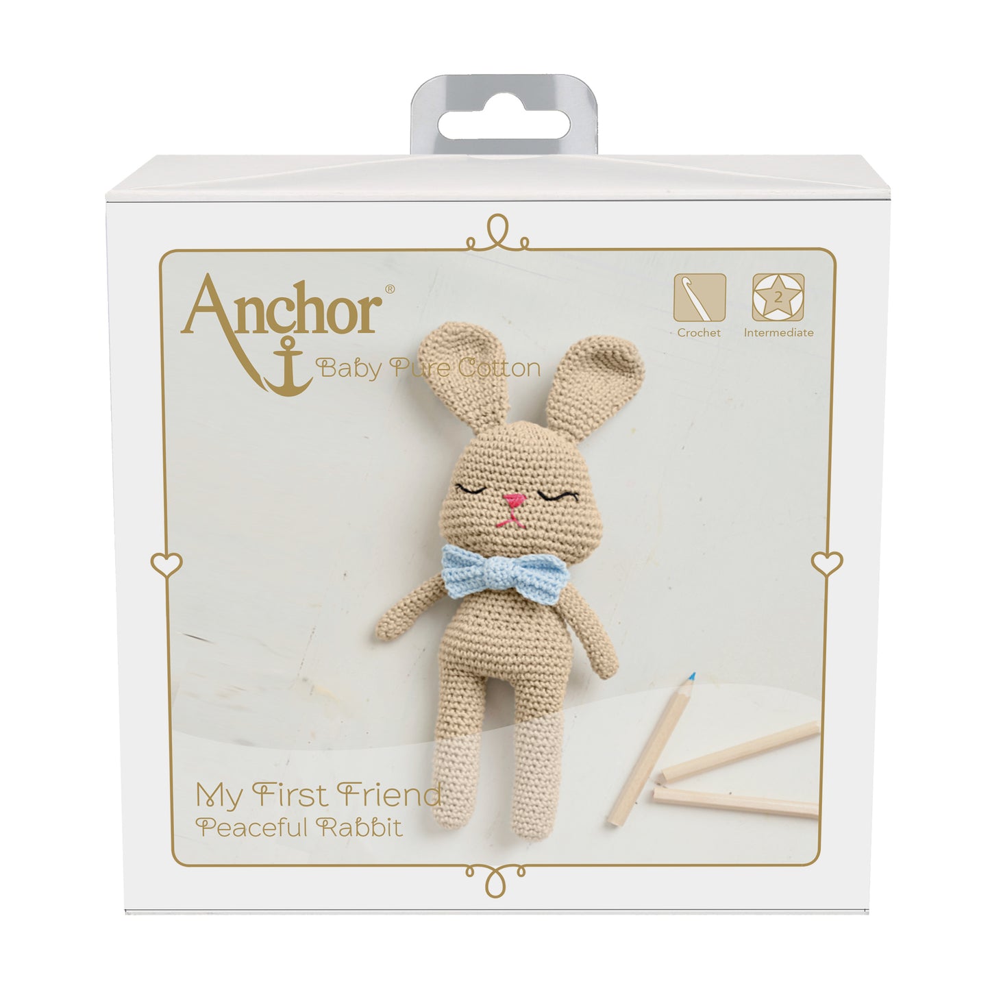 Anchor Crochet Kit: Baby Pure Cotton: Amigurumi Rabbit
