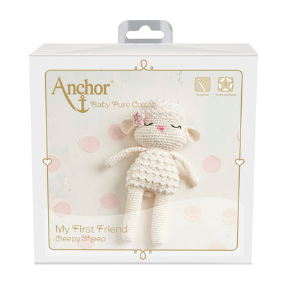 Anchor Crochet Kit: Baby Pure Cotton: Amigurumi Sheep
