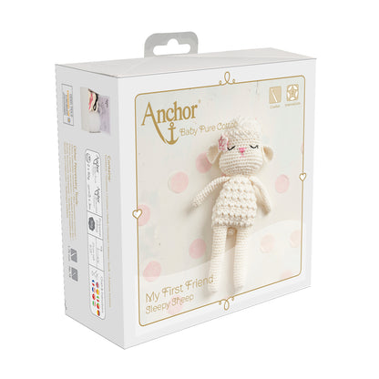 Anchor Crochet Kit: Baby Pure Cotton: Amigurumi Sheep