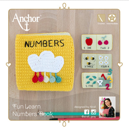 Anchor Crochet Kit Quiet Book Numbers