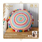 Anchor Crochet Kit Cushion Mandala Neon