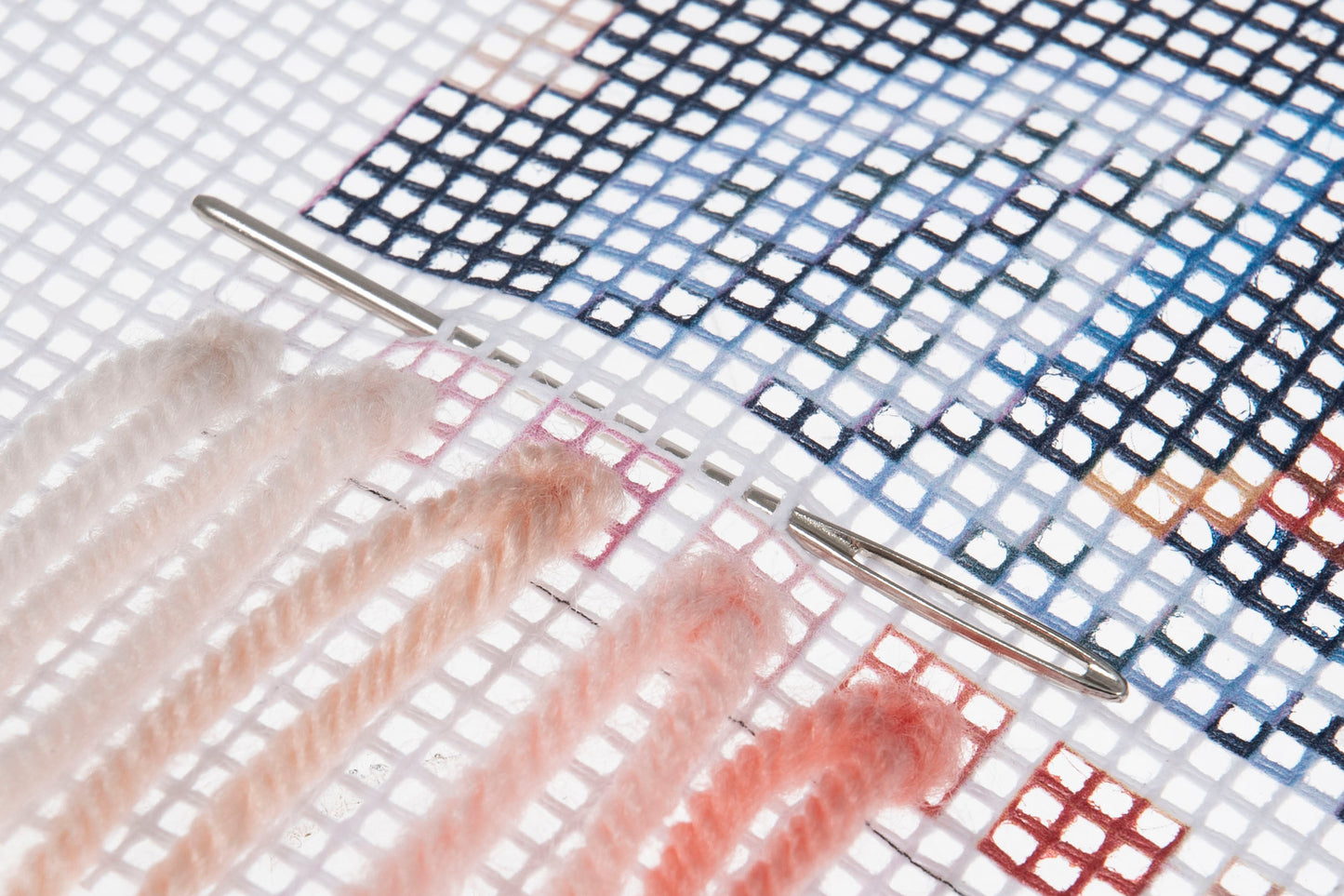 Trimits Half Stitch / Tapestry Kit Cushion: Magnolia Bird