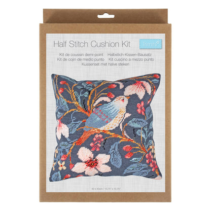 Trimits Half Stitch / Tapestry Kit Cushion: Magnolia Bird