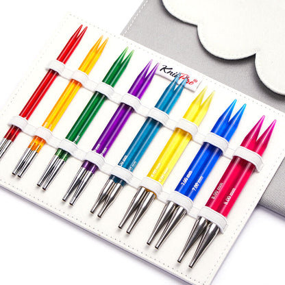 KnitPro Knitting Pins Circular Interchangeable Trendz: Deluxe Set