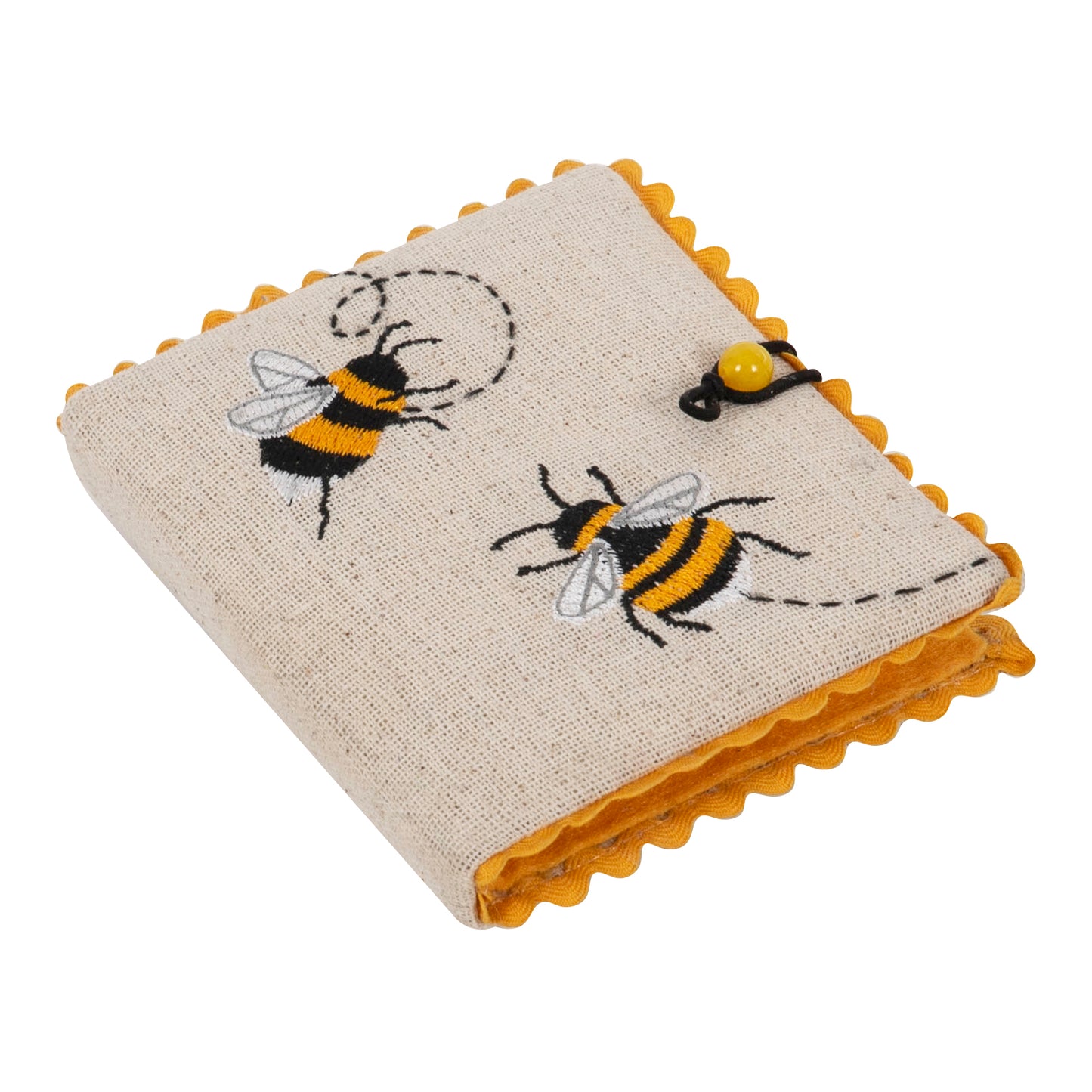 Hobby Gift Needle Case: Embroidered: Bee