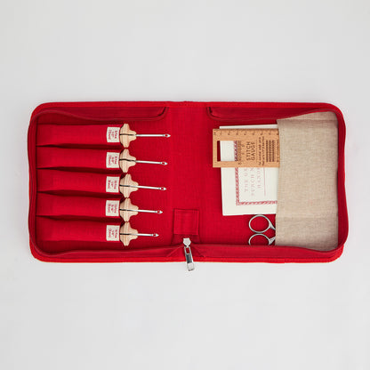 The Oxford Company Punch Needle Set: Natural Wood: Fine: Set of 5