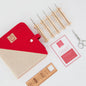 The Oxford Company Punch Needle Set: Natural Wood: Fine: Set of 5