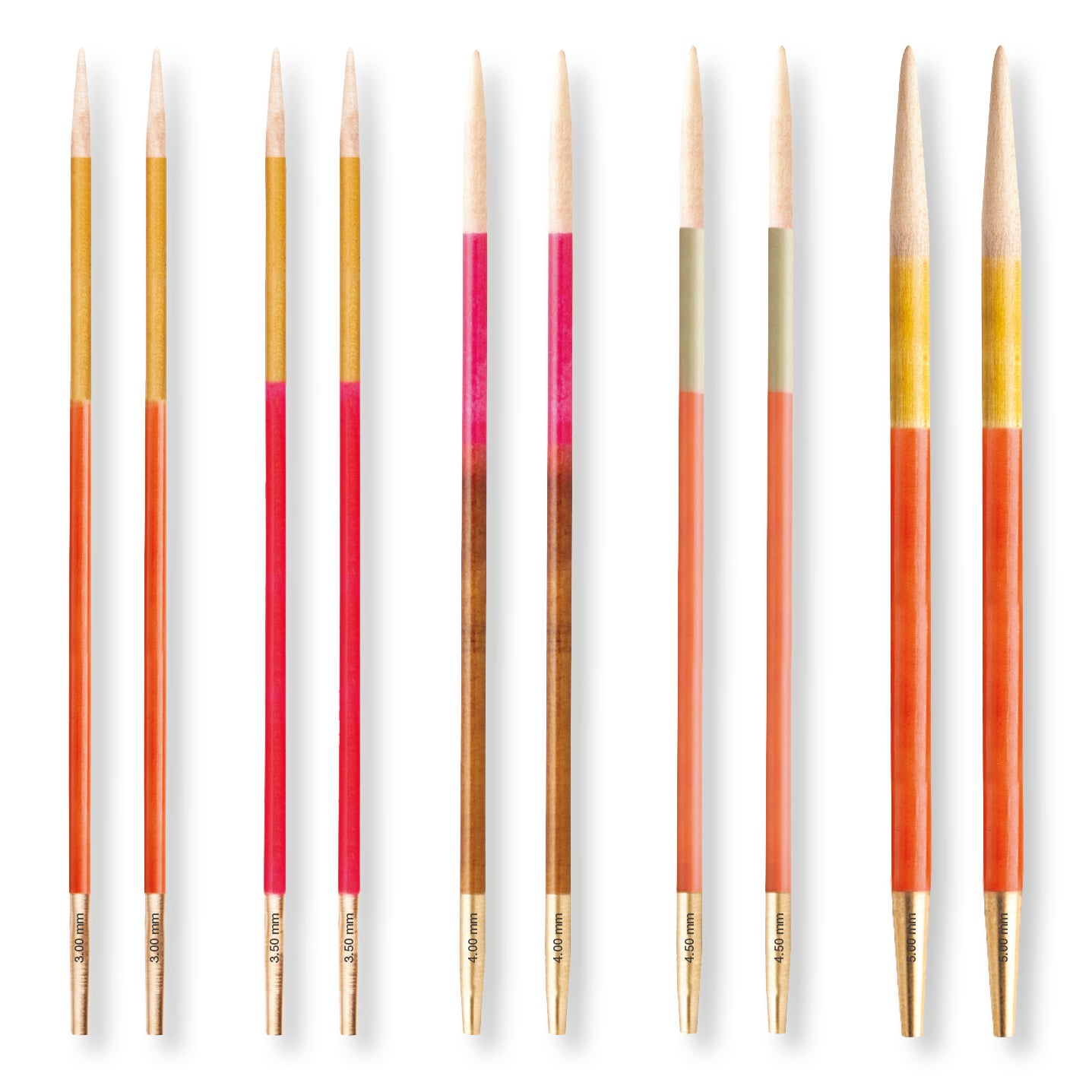 Pony Flair Natural Wood Circular Interchangeable Knitting Needle Set