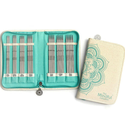 KnitPro Knitting Pin Set Double Pointed Sets of Five (15cm) The Mindful Collection: Grateful