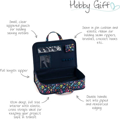 Hobby Gift Project Travel Storage Case, Mini Sewing Machines