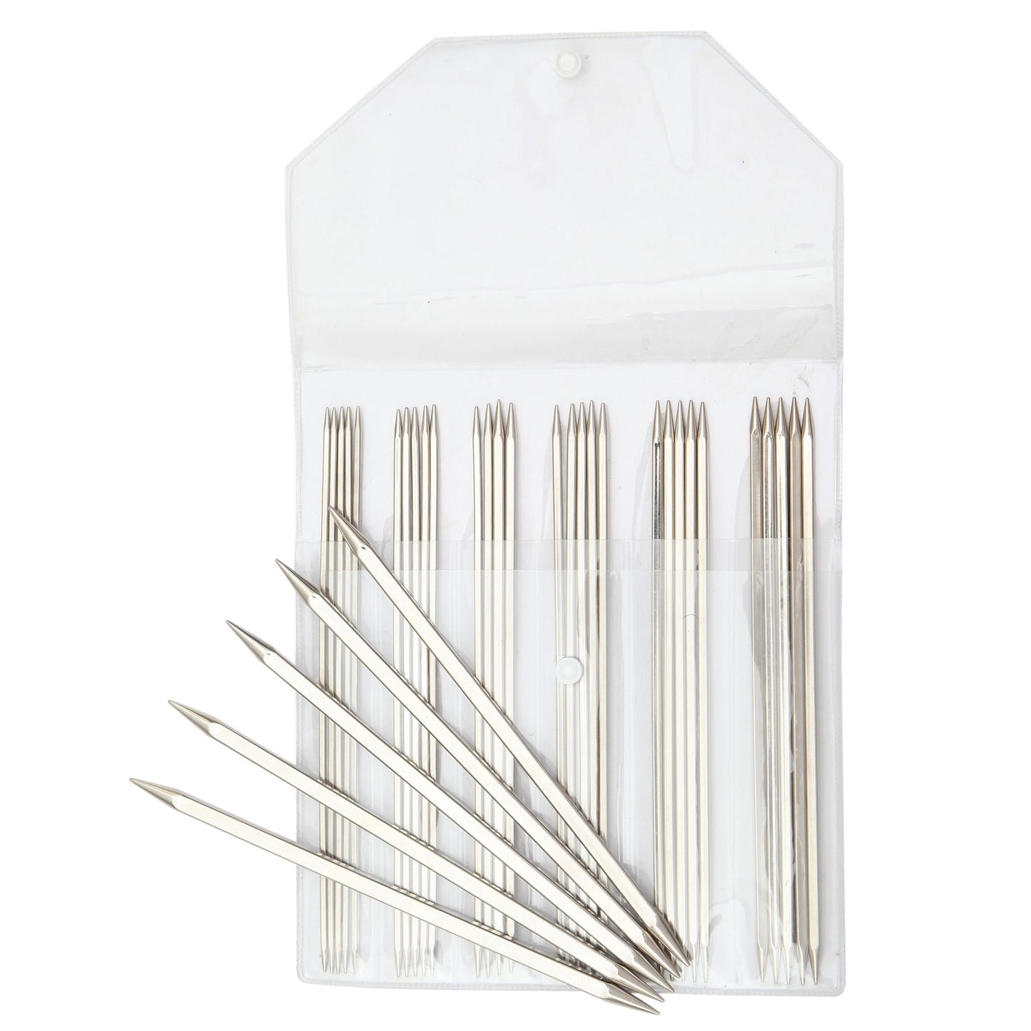 KnitPro Knitting Pins Double-Ended Set of 5 Nova Cubics Set: 20cm