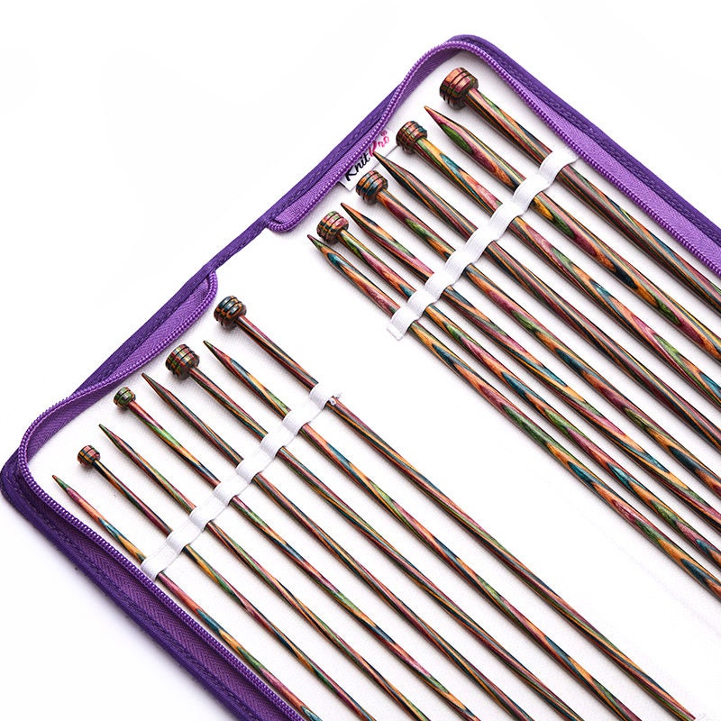 KnitPro Knitting Pins Single-Ended Symfonie 35cm x Assorted Set