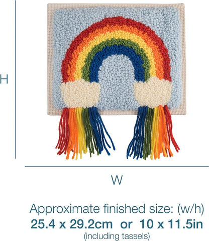 Trimits Punch Needle Kit: Rainbow