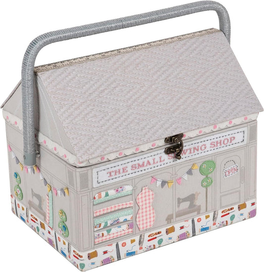 Hobby Gift Novelty Sewing Craft Hobby Storage Box, Embroidered, Appliqué Shop, Haby Notions