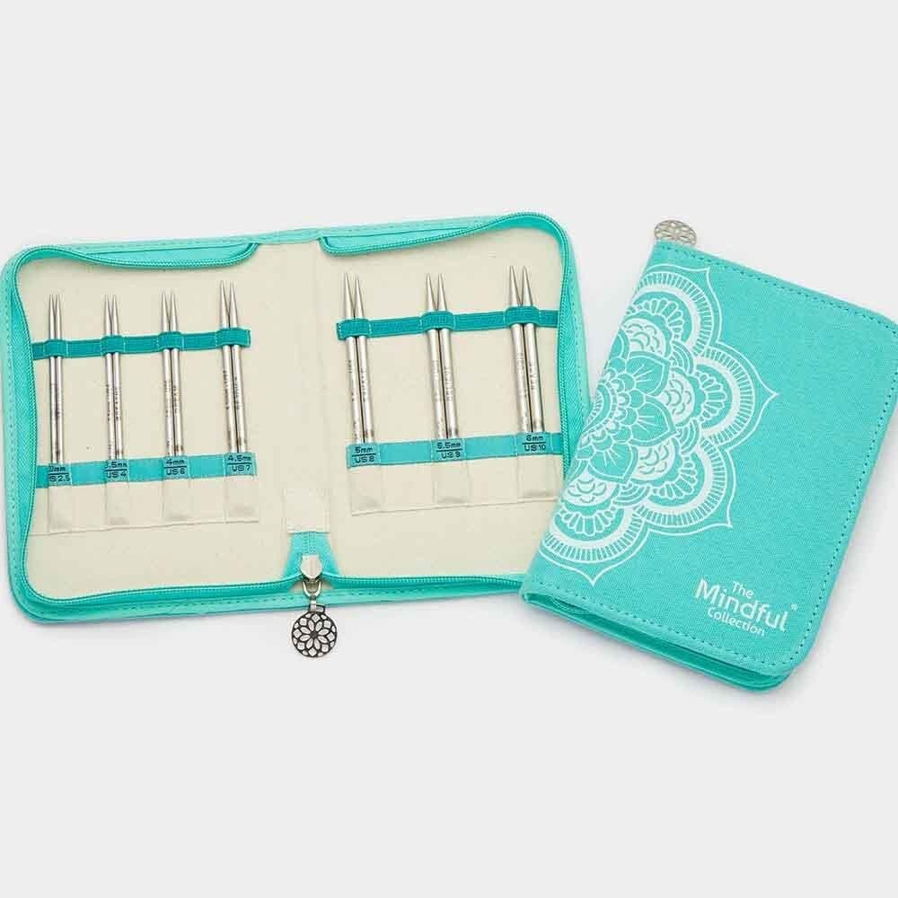 KnitPro Knitting Pin Set Circular Interchangeable (13cm) The Mindful Collection Believe