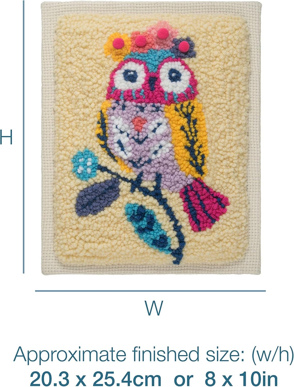 Trimits Punch Needle Kit: Owl