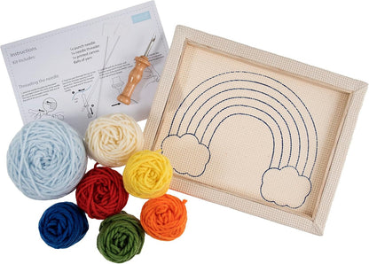 Trimits Punch Needle Kit: Rainbow