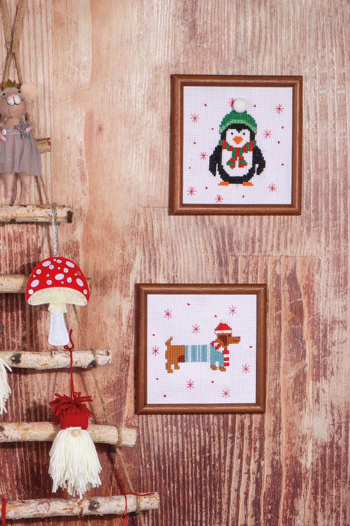 Trimits Advent Calendar Cross Stitch Kits: 12 Doors