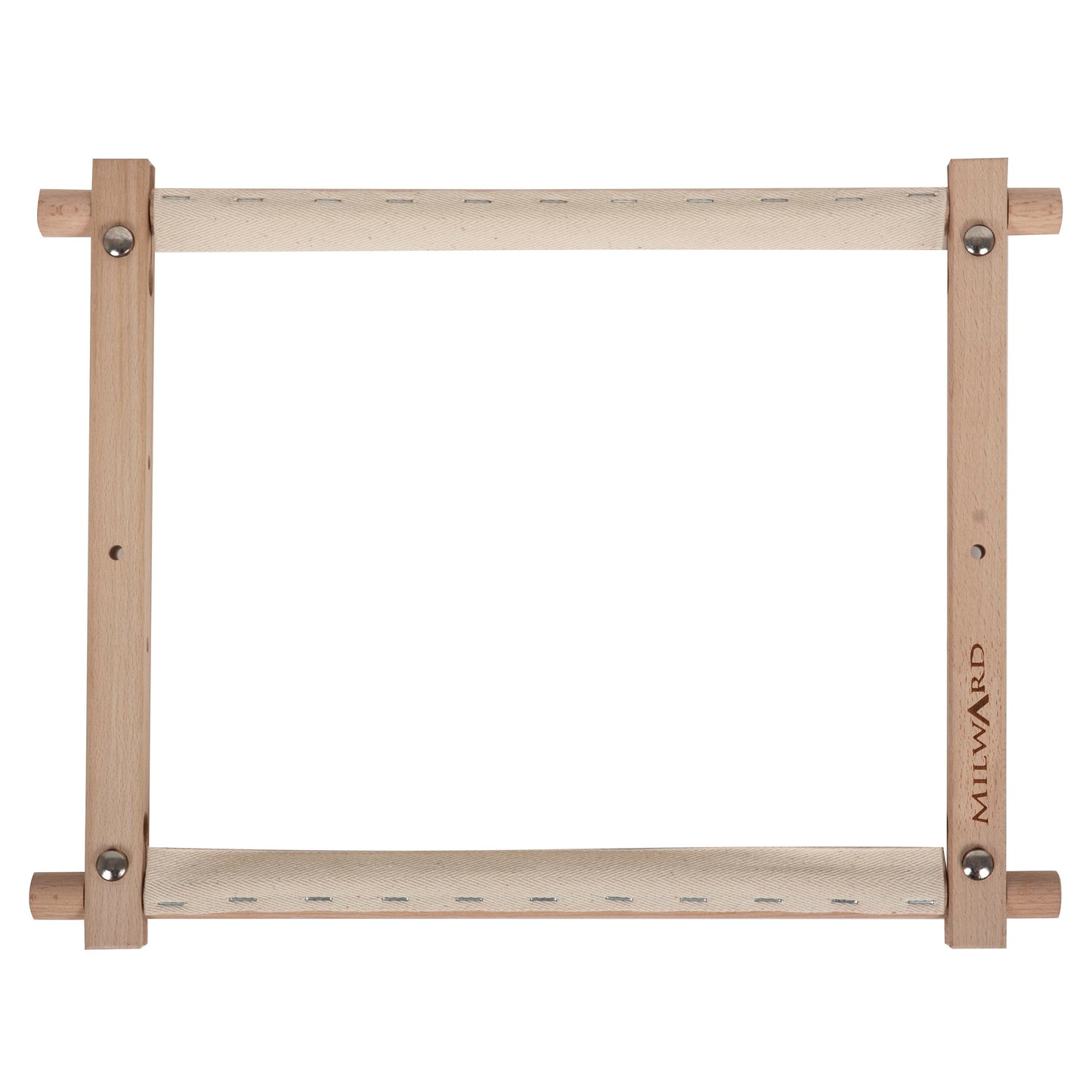 Milward Rotating Tapestry Frame Stitch-on Beech Wood: 30.5 x 30.5cm/12 x 12in