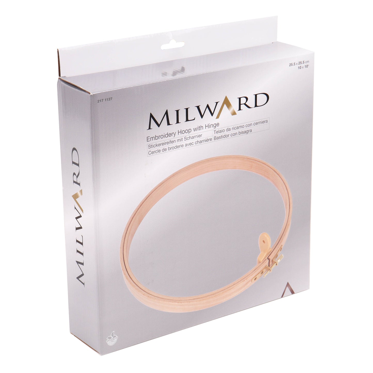 Milward Embroidery Hoop with Hinge Beech Wood 25.5cm