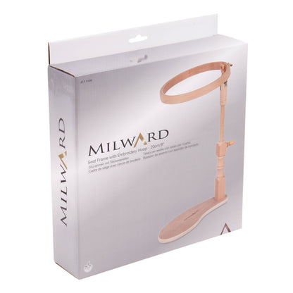 Milward Seat Frame with 20cm Embroidery Hoop Beech Wood