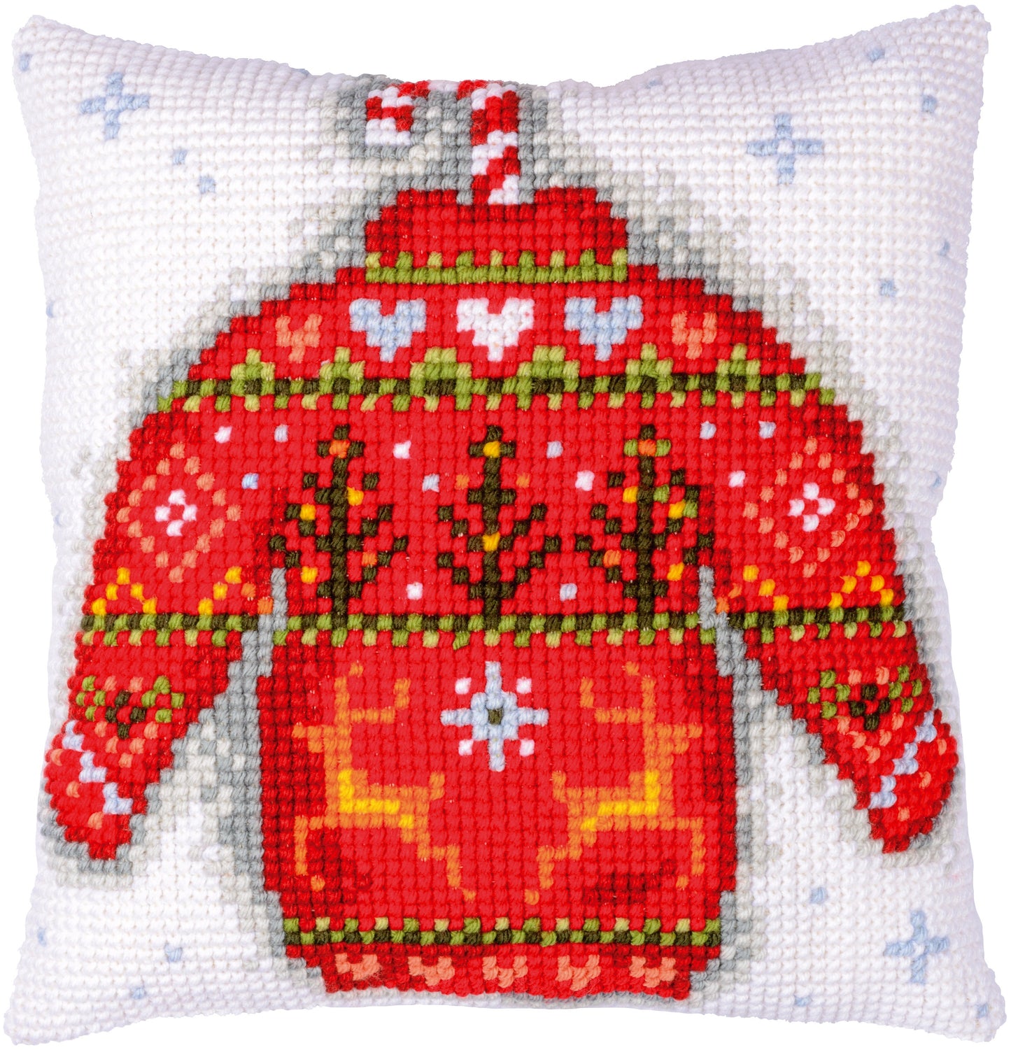 Vervaco Cross Stitch Kit Cushion: Christmas Sweater