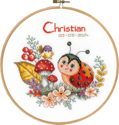 Vervaco Counted Cross Stitch Kit: Ladybug