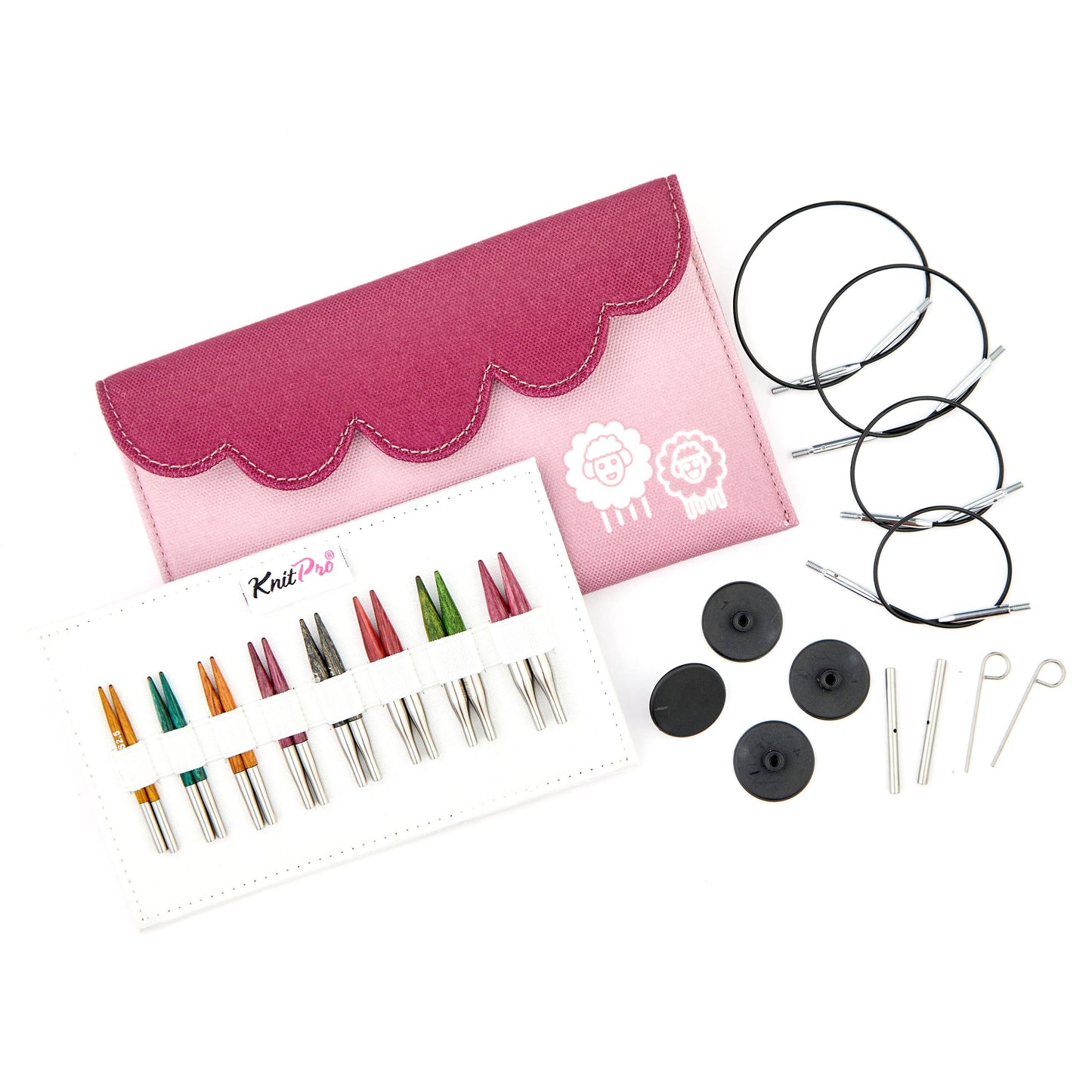 KnitPro Knitting Pins Interchangeable Circular Dreamz Mini Set