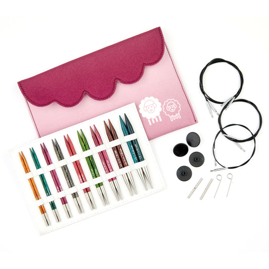 KnitPro Knitting Pins Circular Interchangeable Special Deluxe Set