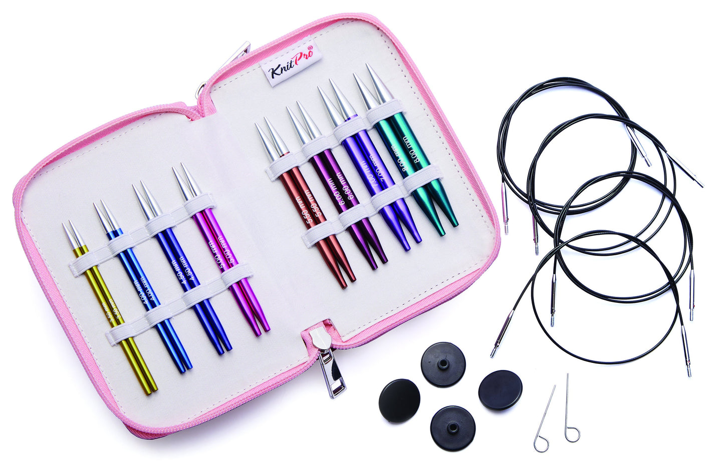 KnitPro Knitting Pins Circular Interchangeable Special Zing Deluxe Set